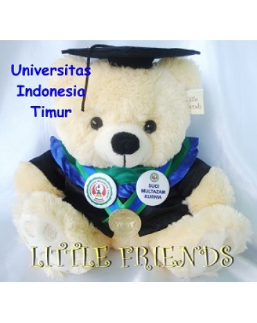 Boneka Wisuda Universitas Indonesia Timur (30 cm)